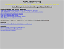 Tablet Screenshot of collados.org